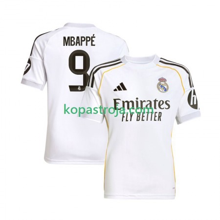 Billiga Fotbollströjor Real Madrid Kylian Mbappé 9 Hemma tröja 2025/26 Kortärmad